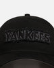 New Era New York Yankees 'Distressed' 9FORTY A-Frame Trucker Snapback Black/White