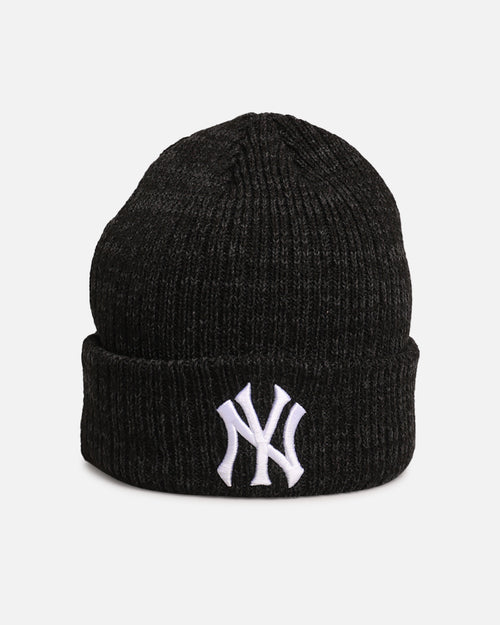 New Era New York Yankees 'Melange' Knitted Beanie Black