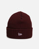 New Era New York Yankees 'Melange' Knitted Beanie Burgundy