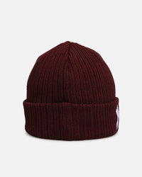 New Era New York Yankees 'Melange' Knitted Beanie Burgundy