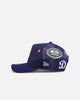 New Era Los Angeles Dodgers 'Mesh Crown All Over Logos' 9FORTY A-Frame Snapback Official Team Colour