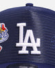 New Era Los Angeles Dodgers 'Mesh Crown All Over Logos' 9FORTY A-Frame Snapback Official Team Colour