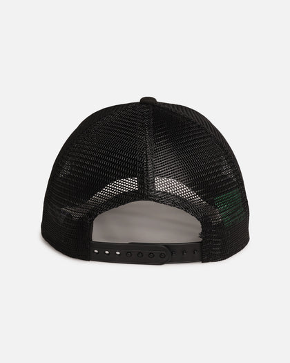 New Era Canberra Raiders 'NRL Mesh Crown' 9FORTY A-Frame Trucker Snapback Black