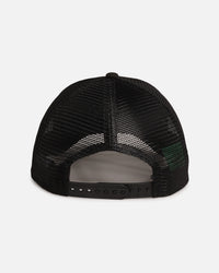 New Era Melbourne Storm 'NRL Mesh Crown' 9FORTY A-Frame Trucker Snapback Black