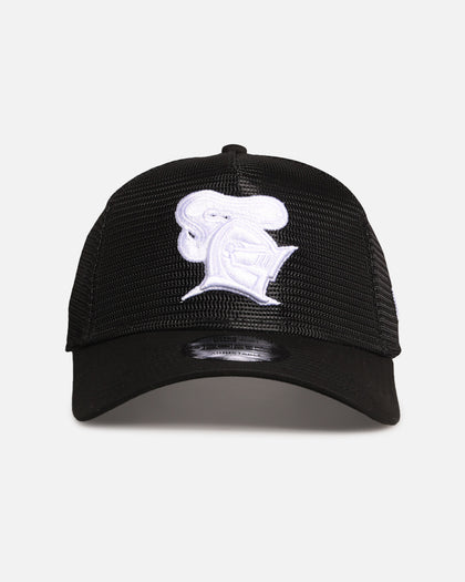 New Era Newcastle Knights 'NRL Mesh Crown' 9FORTY A-Frame Trucker Snapback Black