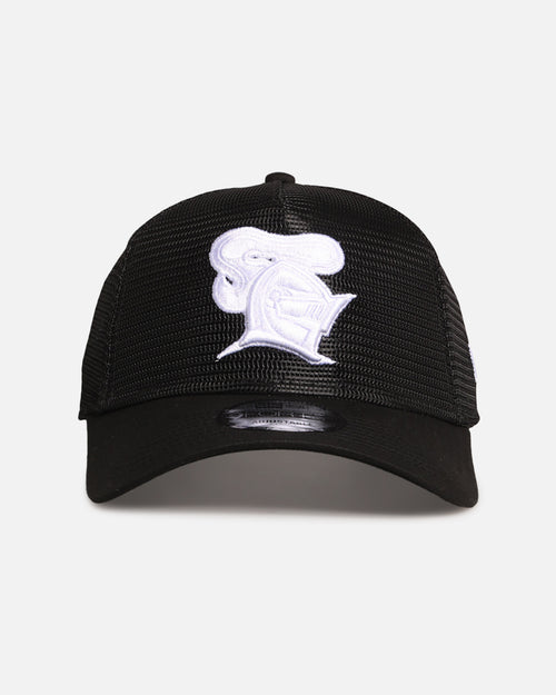 New Era Newcastle Knights 'NRL Mesh Crown' 9FORTY A-Frame Trucker Snapback Black
