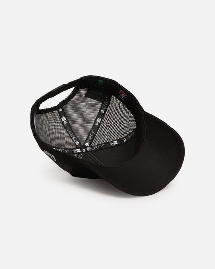 New Era Newcastle Knights 'NRL Mesh Crown' 9FORTY A-Frame Trucker Snapback Black