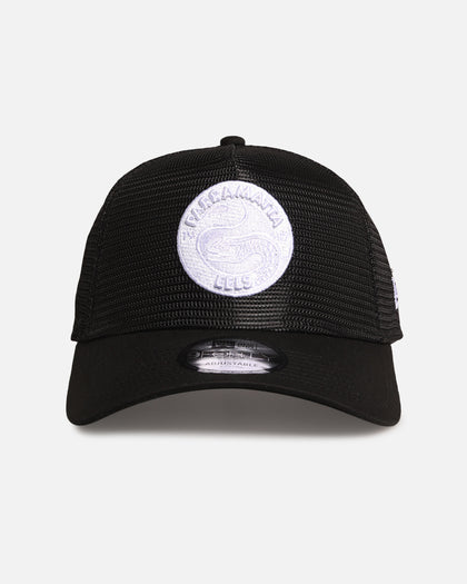 New Era Parramatta Eels 'NRL Mesh Crown' 9FORTY A-Frame Trucker Snapback Black