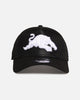 New Era Penrith Panthers 'NRL Mesh Crown' 9FORTY A-Frame Trucker Snapback Black