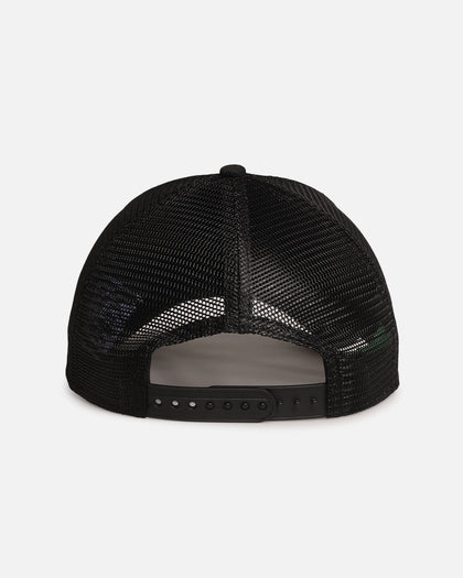 New Era Penrith Panthers 'NRL Mesh Crown' 9FORTY A-Frame Trucker Snapback Black