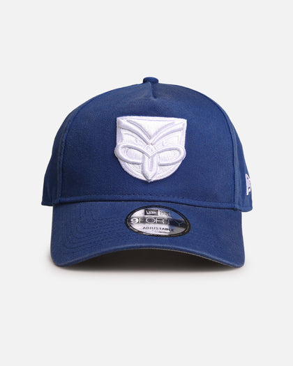 New Era New Zealand Warriors 'NRL Washed OTC' 9FORTY A-Frame Snapback Blue