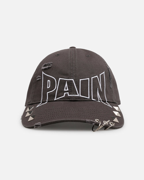 Loiter Pain Strapback Hat Black