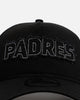 New Era San Diego Padres 'Distressed' 9FORTY A-Frame Trucker Snapback Black/White