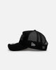 New Era Boston Red Sox 'Distressed' 9FORTY A-Frame Trucker Snapback Black/White