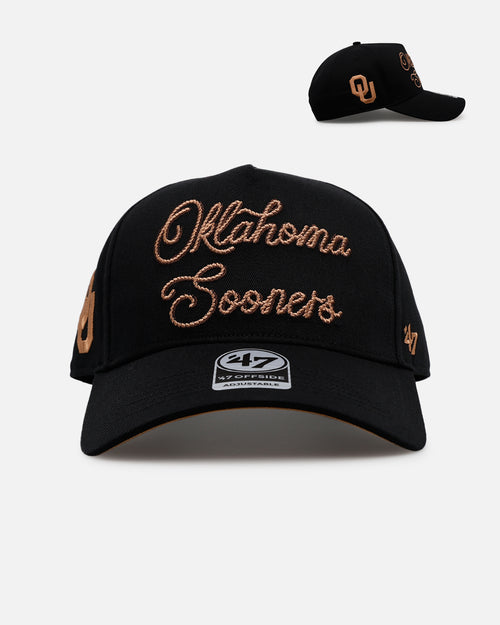 47 Brand Oklahoma Sooners 'Round Em Up' '47 Offside Snapback Black