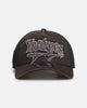 New Era New York Yankees 'Washed Fray' 9FORTY A-Frame Trucker Snapback Washed Grey