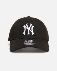 New Era New York Yankees 'Vintage Canvas' 9TWENTY Strapback Washed Black