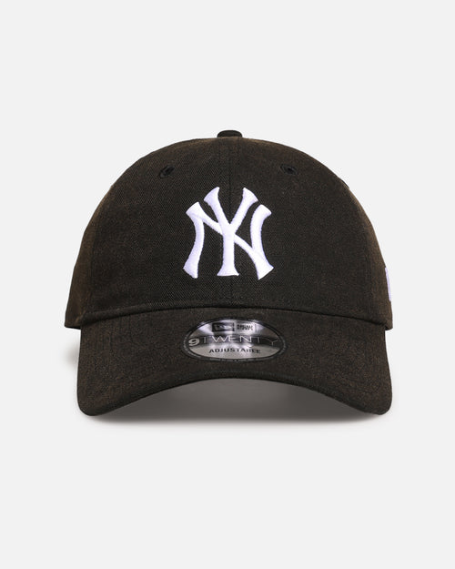 New Era New York Yankees 'Vintage Canvas' 9TWENTY Strapback Washed Black