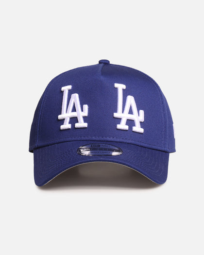 New Era Los Angeles Dodgers 'Double Logo' 9FORTY A-Frame Snapback Official Team Colour
