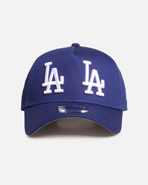 New Era Los Angeles Dodgers 'Double Logo' 9FORTY A-Frame Snapback Official Team Colour