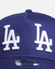 New Era Los Angeles Dodgers 'Double Logo' 9FORTY A-Frame Snapback Official Team Colour