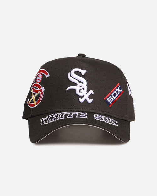 New Era Chicago White Sox 'MLB All Over Logos' 9FORTY A-Frame Snapback Official Team Colour