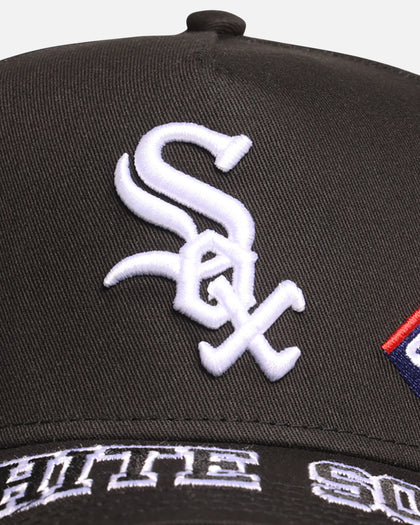New Era Chicago White Sox 'MLB All Over Logos' 9FORTY A-Frame Snapback Official Team Colour