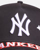 New Era New York Yankees 'MLB All Over Logos' 9FORTY A-Frame Snapback Official Team Colour