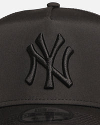 New Era New York Yankees 'Prolite' 9FORTY A-Frame Snapback Black