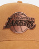 New Era Los Angeles Lakers 'Washed Canvas' 9FORTY A-Frame Snapback Bronze