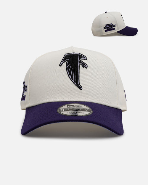 New Era Atlanta Falcons 'Purple Haze 2.0' 9FORTY A-Frame Snapback Chrome/Purple