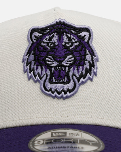 New Era Detroit Tigers 'Purple Haze 2.0' 9FORTY A-Frame Snapback Chrome/Purple