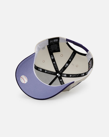 New Era Detroit Tigers 'Purple Haze 2.0' 9FORTY A-Frame Snapback Chrome/Purple