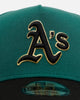 New Era Oakland Athletics 'Oakland Forever' 9FORTY A-Frame Snapback Green/Black