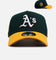 New Era Oakland Athletics 'Oakland Forever' 9FORTY A-Frame Snapback Green/Yellow