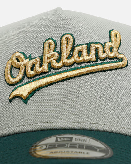 New Era Oakland Athletics 'Oakland Forever' 9FORTY A-Frame Snapback Light Green