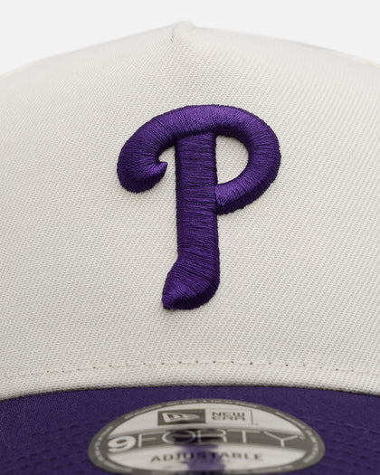 New Era Philadelphia Phillies 'Purple Haze 2.0' 9FORTY A-Frame Snapback Chrome/Purple