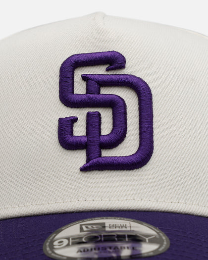 New Era San Diego Padres 'Purple Haze 2.0' 9FORTY A-Frame Snapback Chrome/Purple
