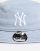 New Era New York Yankees 'Washed Denim' Bucket Hat Blue Washed Denim