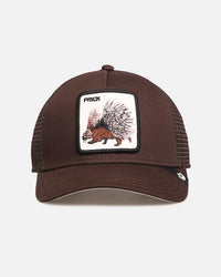 Goorin Bros Prick Trucker Snapback Brown