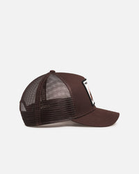 Goorin Bros Prick Trucker Snapback Brown