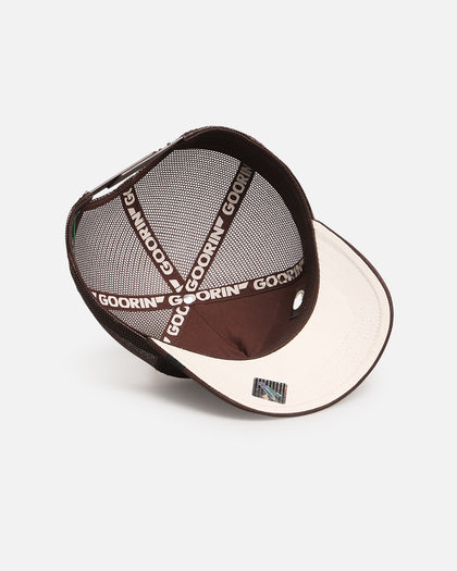 Goorin Bros Prick Trucker Snapback Brown