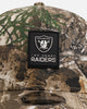 New Era Las Vegas Raiders 'Raiders Sideline' 9FORTY A-Frame Snapback Realtree Camo