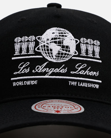 Mitchell & Ness Los Angeles Lakers 'Worldwide' Deadstock Snapback Black
