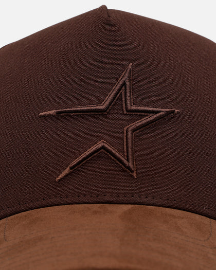 47 Brand Houston Astros 'Chocolate Pie' Offside Snapback Chocolate