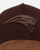 47 Brand New England Patriots 'Chocolate Pie' 47 Offside Strapback Chocolate
