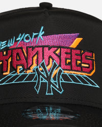 New Era New York Yankees 'Retro Arcade' 9FORTY A-Frame Snapback Black