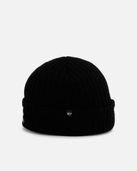 47 Brand Atlanta Braves Harbor Cuff Knit Beanie Black