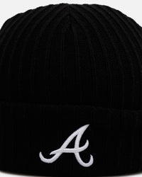 47 Brand Atlanta Braves Harbor Cuff Knit Beanie Black