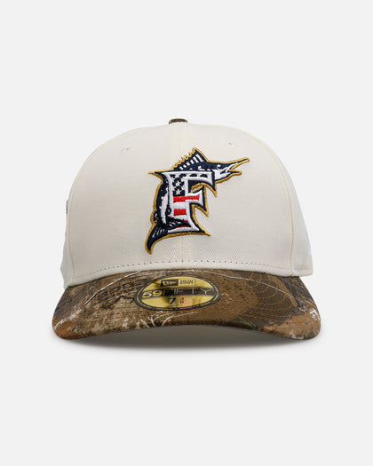New Era Florida Marlins 'Stars And Stripes' 59FIFTY Fitted Chrome